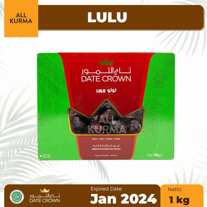 

Kurma Date Crown Lulu 1kg