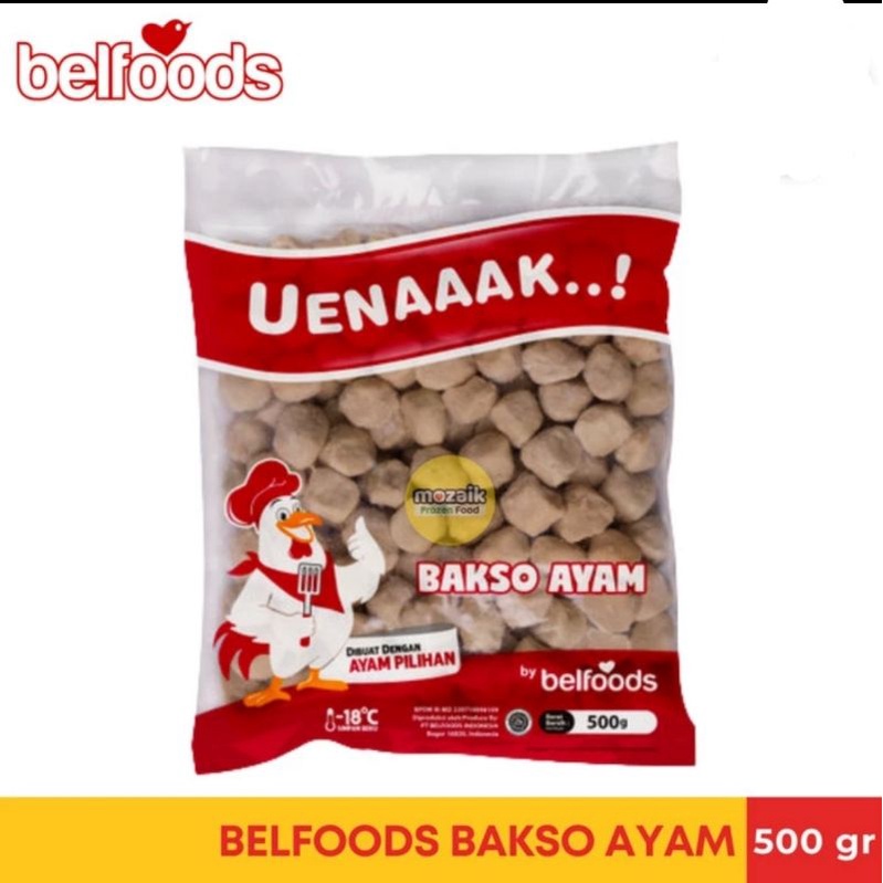 Jual Belfoods Bakso Ayam 500 Gram Shopee Indonesia