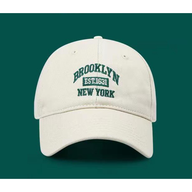 Topi Unisex Cap Hat Cotton Material Bordir Brooklyn New york Baseball Terbaru 2022