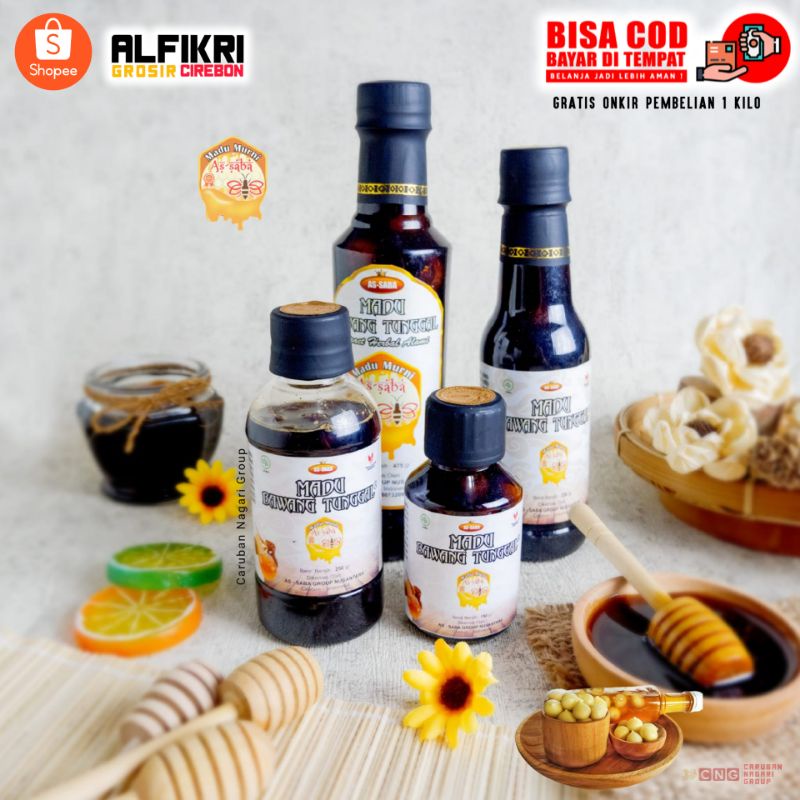 

MADU BAWANG TUNGGAL AS-SABA' Kemasan 150gr sd 1kg.