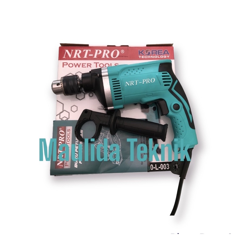 NRT PRO IMPACT DRILL 13 MM / BOR 13 MM NRT PRO / Alat pertukangan