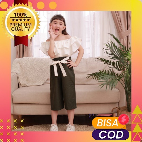 One Set Leva Anak Terbaru //One Set Anak Untuk Umur 8_9_10_11 Tahun Baju Natal Anak One Set Cewek Ko