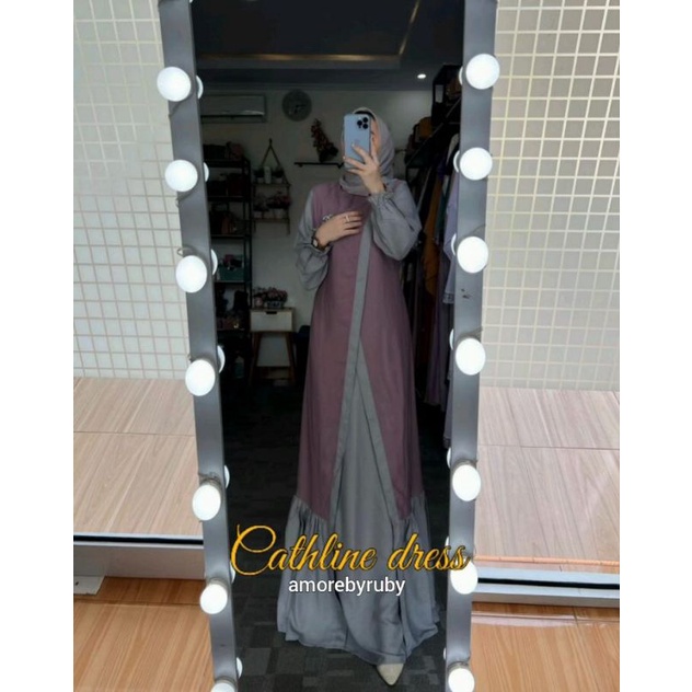 GAMIS WANITA TERBARU&quot;GAMIS JIHAN  DRES/DRES ORIGINAL AMORE BY RUBY