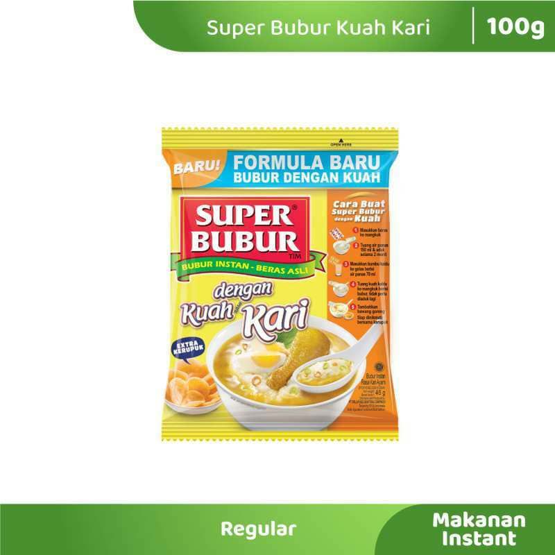 

SUPER BUBUR KUAH KARI (46gr/pcs)