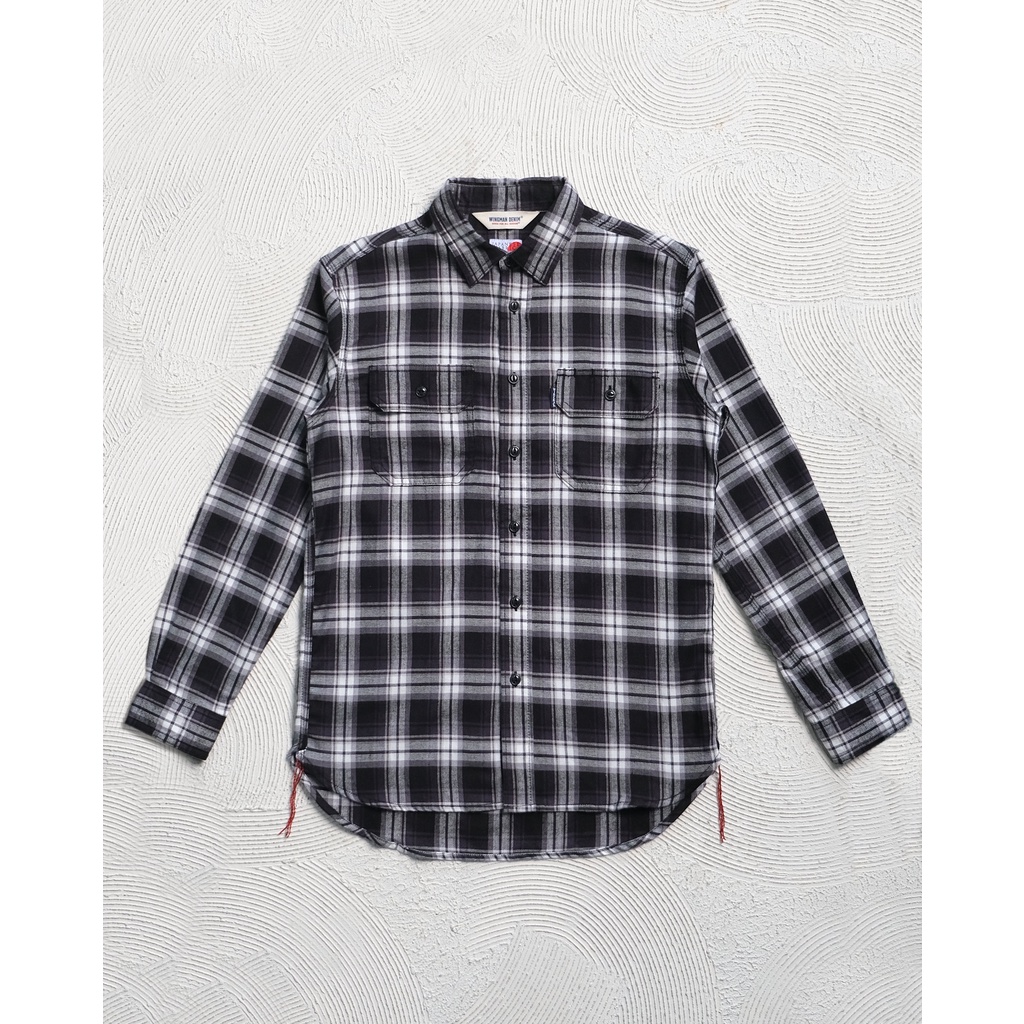 WINGMAN DENIM - CHECK FLANNEL BL