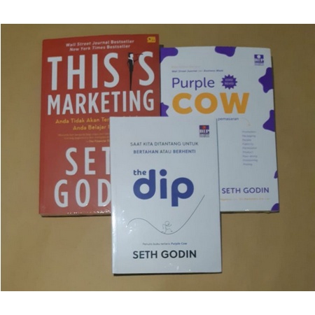 THIS IS MARKETING // THE DIP // PURPLE COW // SETH GODIN