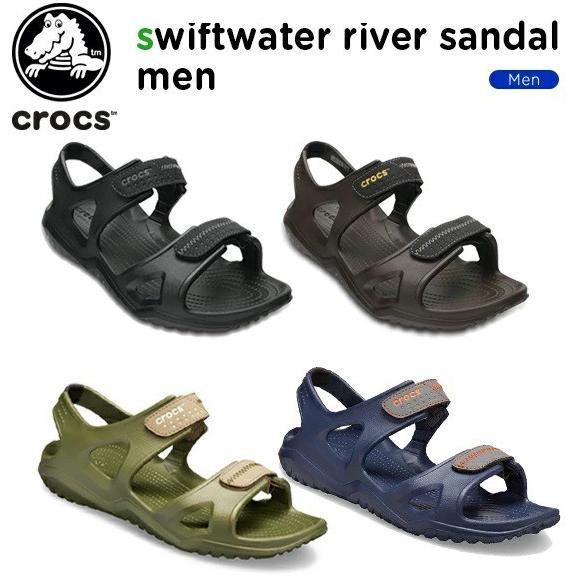 NAB017- Crocs Sepatu Sandal Gunung Pria Swiftwater River