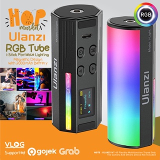 ULANZI i-Light Compact Magnetic Portable RGB LED Light Tube 9000K Lampu Vlog for Tiktok / Youtuber