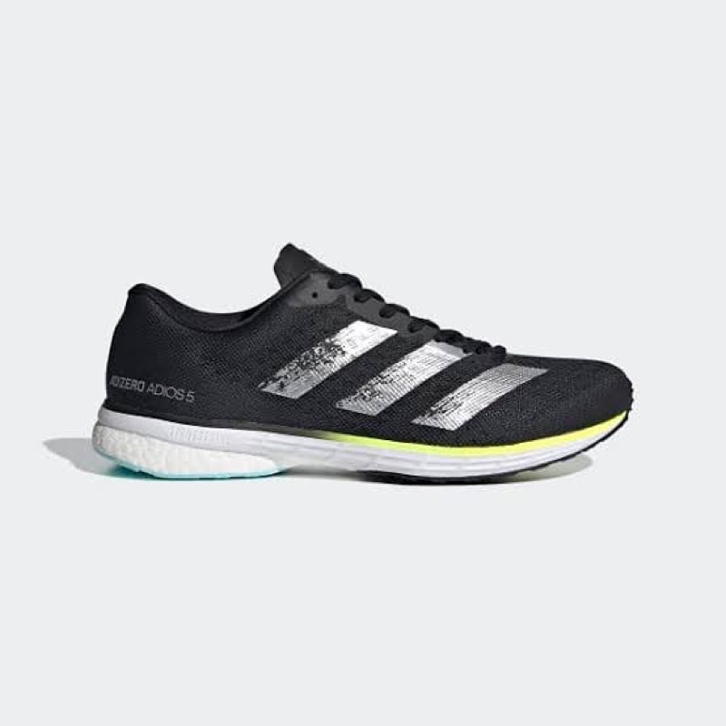 Adidas Adizero Adios 5 Shoes Black Solar Yellow Original