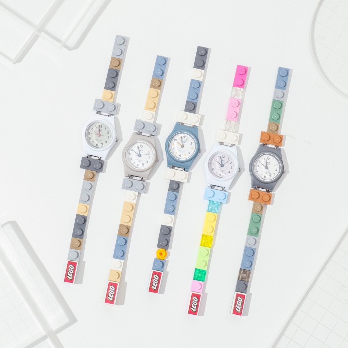 Watch Lego - Brick Watch/Jam Tangan Qnq Dg Strap Dr Brick Lego (Kode: Apqh )