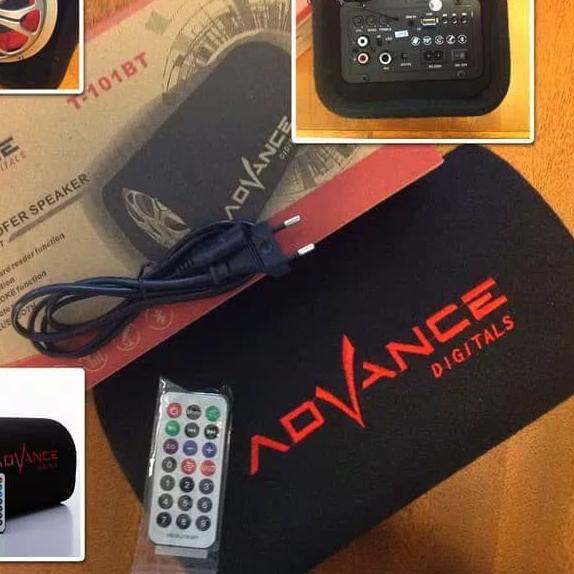Speaker Subwoofer Advance T-101BT bluetooth Karaoke Radio T101BT aktif