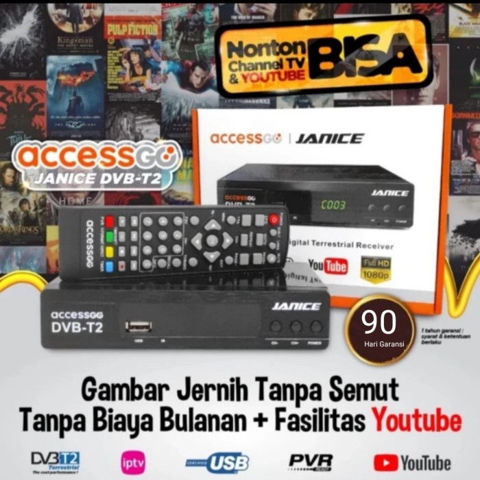 Produk Terbaru Stb Tv Digital Terestrial Accessgo Janice Dvbt2