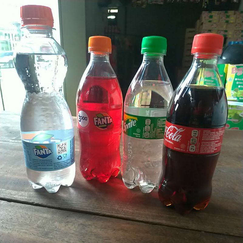 

fanta sprite coca cola botol imut isi 250ml