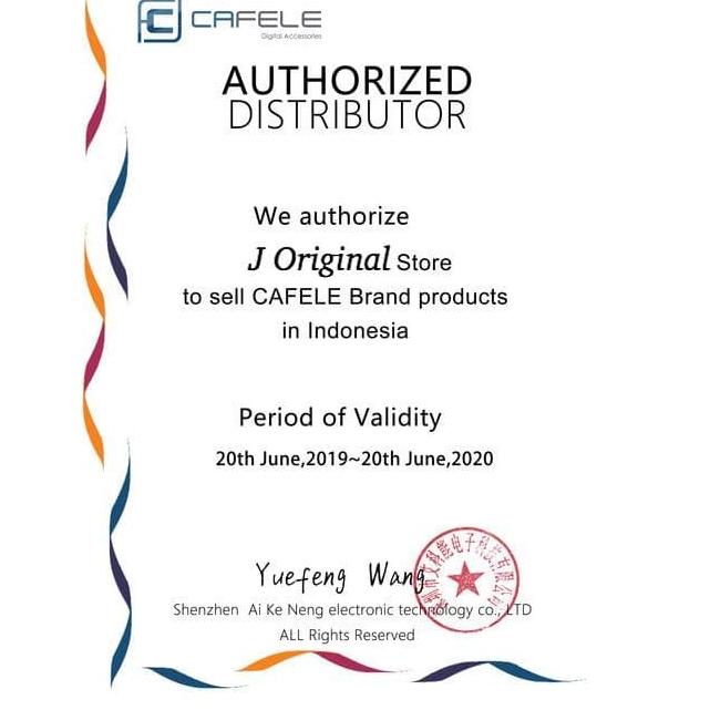 CAFELE Glass Back Case 11 11 Pro 11 Pro Max Premium Original - Clear, iPhone 11