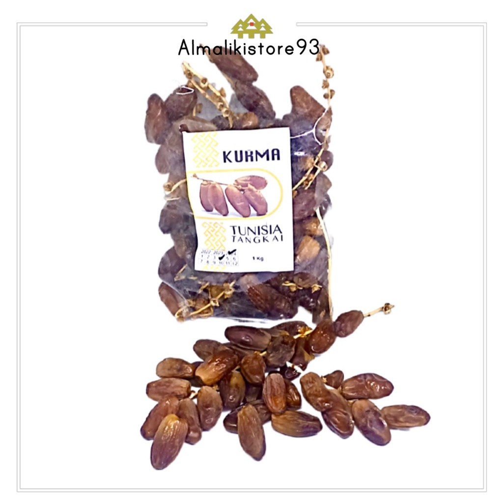 

Kurma Tangkai 250gr/Tunisia Tangkai/Tunisia Kering