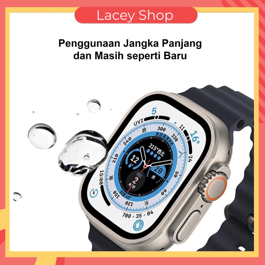 Strap Apple Watch 8/7/6/5 Tali Jam Tangan Iwatch Apple 38mm 42mm Model Ocean Series