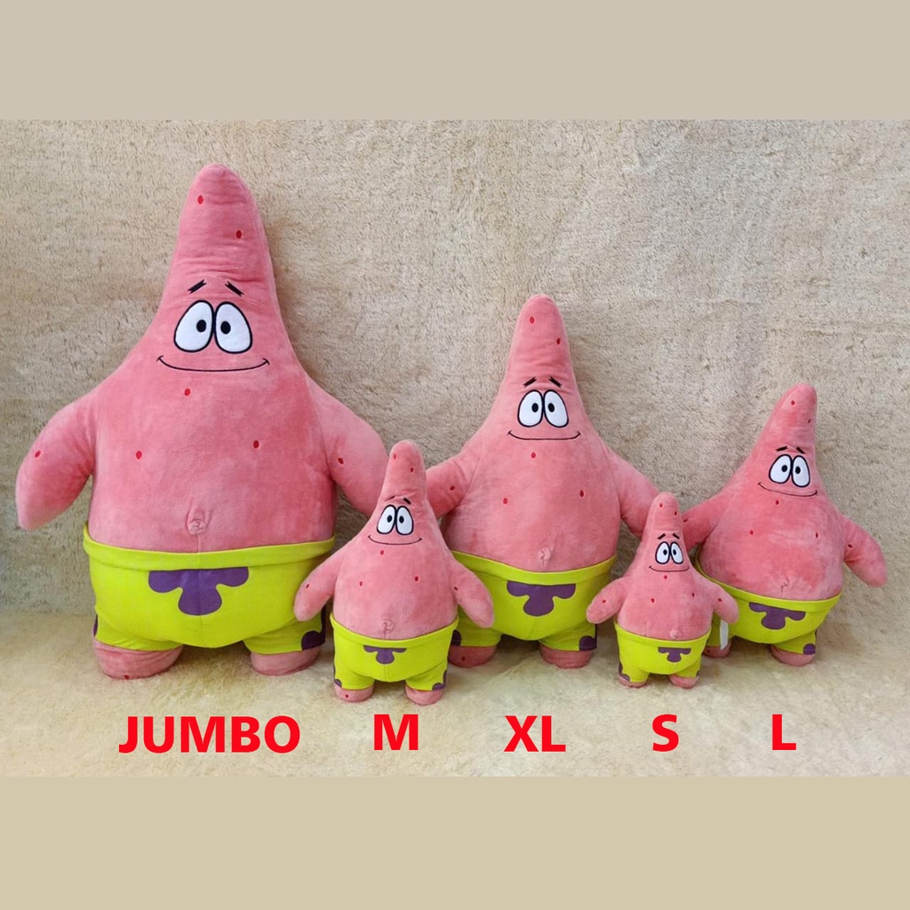 Boneka Patrick, Patrick Spongebob Ori Nickelodeon