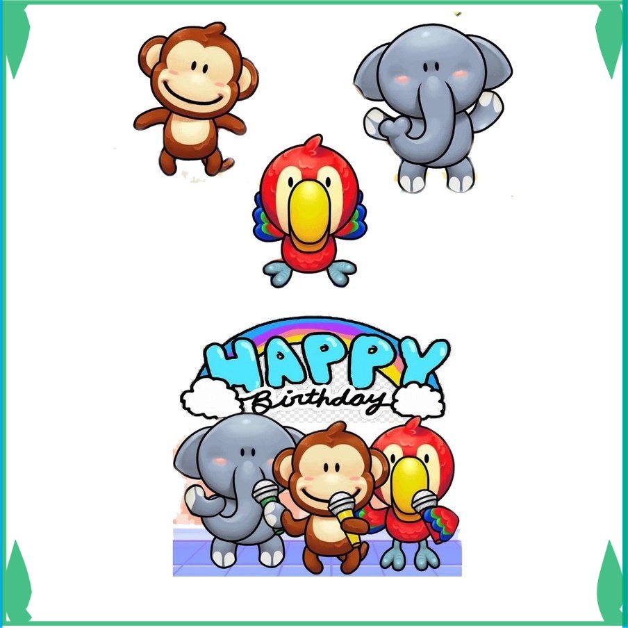 

TOPER KUE TOPPER CAKE TOPPER ULANG TAHUN / HIASAN KUE BABA LILI TATA FADHILSOUVENIR