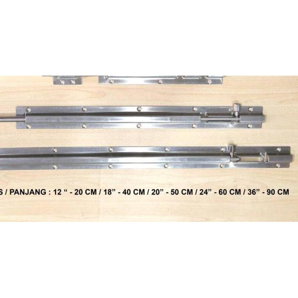 Grendel Pintu 50 Cm / Slot Pintu