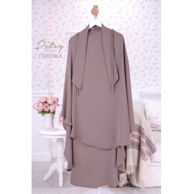 Preloved Ditsy Tree Sangria M, Rawda Marzan Coffeemilk Short 1x pakai VVGC, Box Maroon M, Hint Maroo