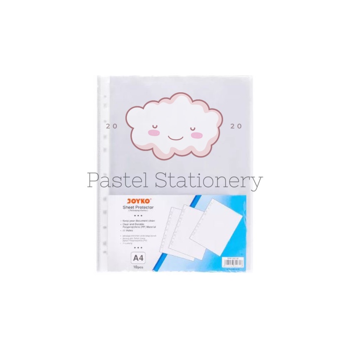 

Sheet Protector A4 Joyko - Plastik PP Pocket A4 Joyko SHP-201