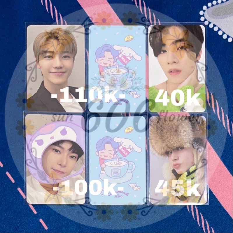 NCT X SANRIO RANDOM TRADING CARD SEALED UNSEALED TC A B VER JAEMIN JENO XIAOJUN DOYOUNG JUNGWOO 2 Ba