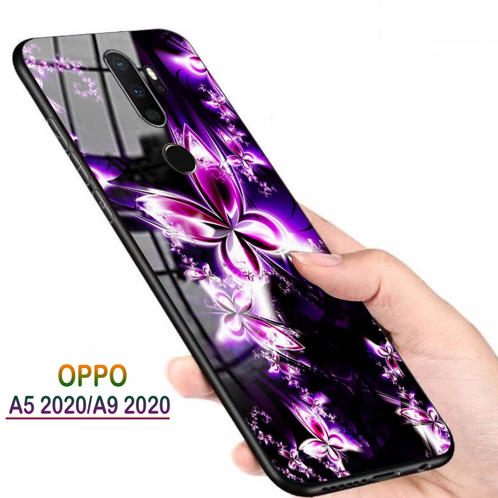 Softcase Kaca OPPO A5 2020 A9 2020 - Case Handphone A5 2020 A9 2020 [T08].