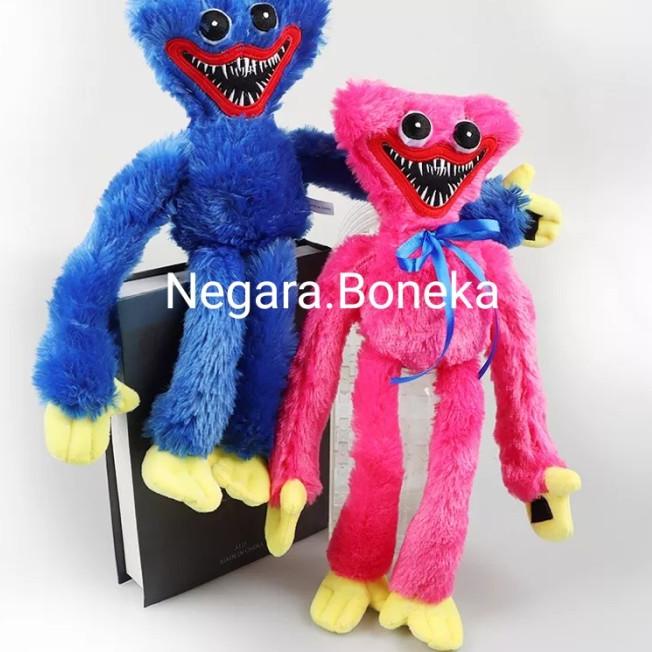 Boneka Poppy Playtime Huggy Wuggy Popy Monster Doll Mainan Anak Viral - HuggyWuggy Gold