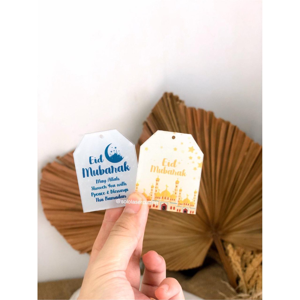 

READY HANGTAG LEBARAN RAMADHAN | GANTUNGAN EID MUBARAK ACRYLIC | PREMIUM HANGTAG TERLARIS