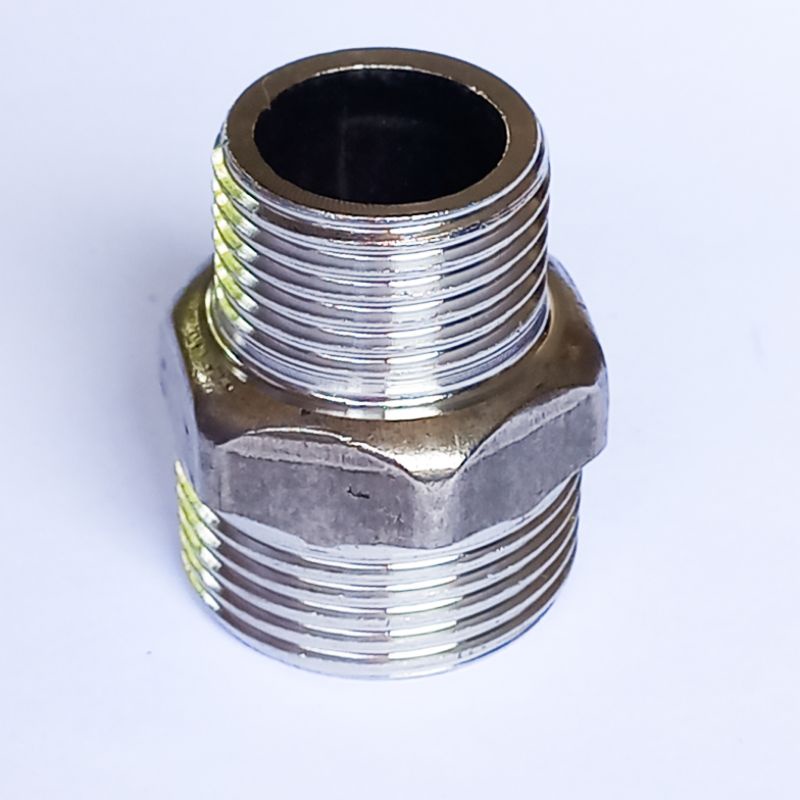 Double neple stainless steel Dobel nepel 1/2&quot; (inch)