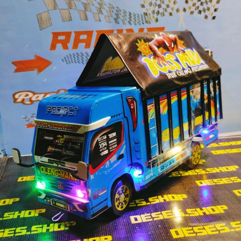 truck oleng jumbo P42cm BISA CUSTOM FOTO DAN NAMA DI PINTU BELAKANG