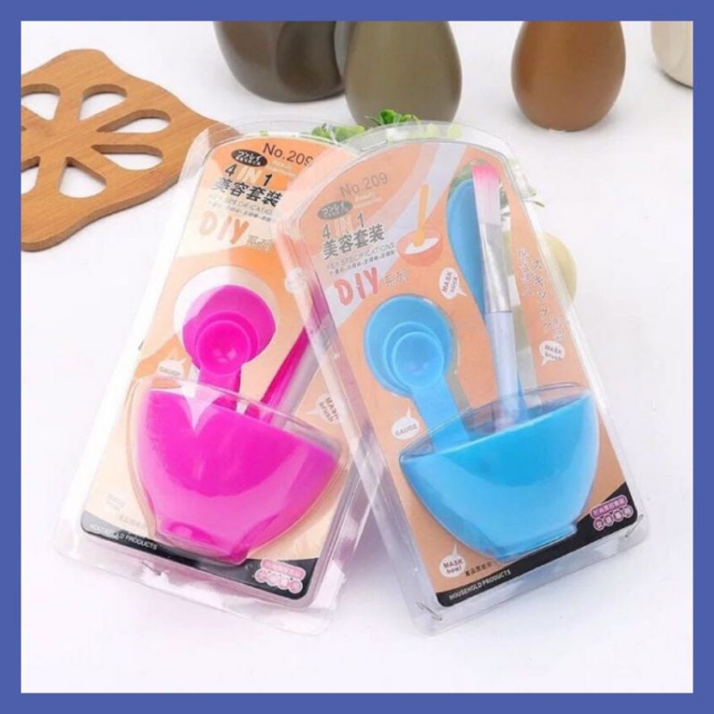 MANGKOK MASKER SET / MANGKOK SET MASKER / MANGKUK MASKER / MANGKOK MASKER SET 4