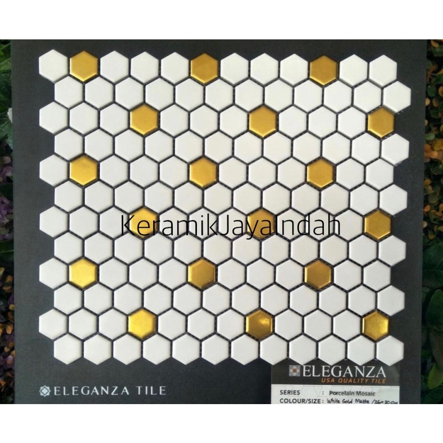 ELEGANZA DJNS84222 KERAMIK MOZAIK HEXAGONAL KERAMIK HEXAGONAL 30x30CM