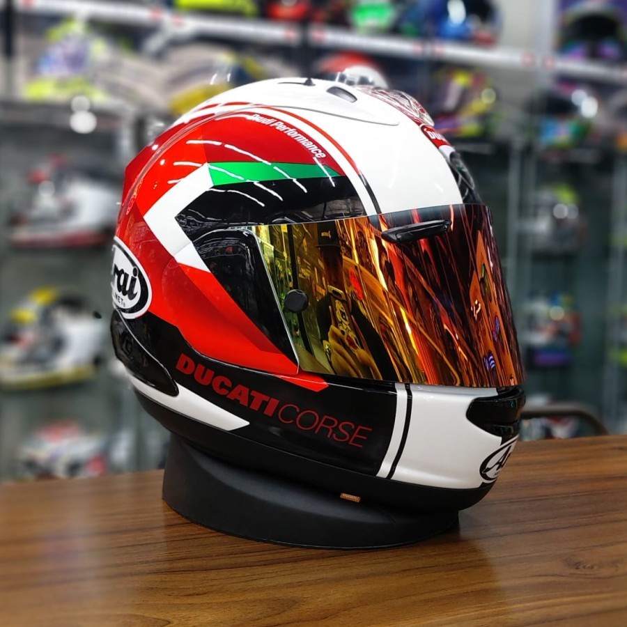 ARAI CORSAIR X DUCATI COURSE SIZE S 2ND SECOND