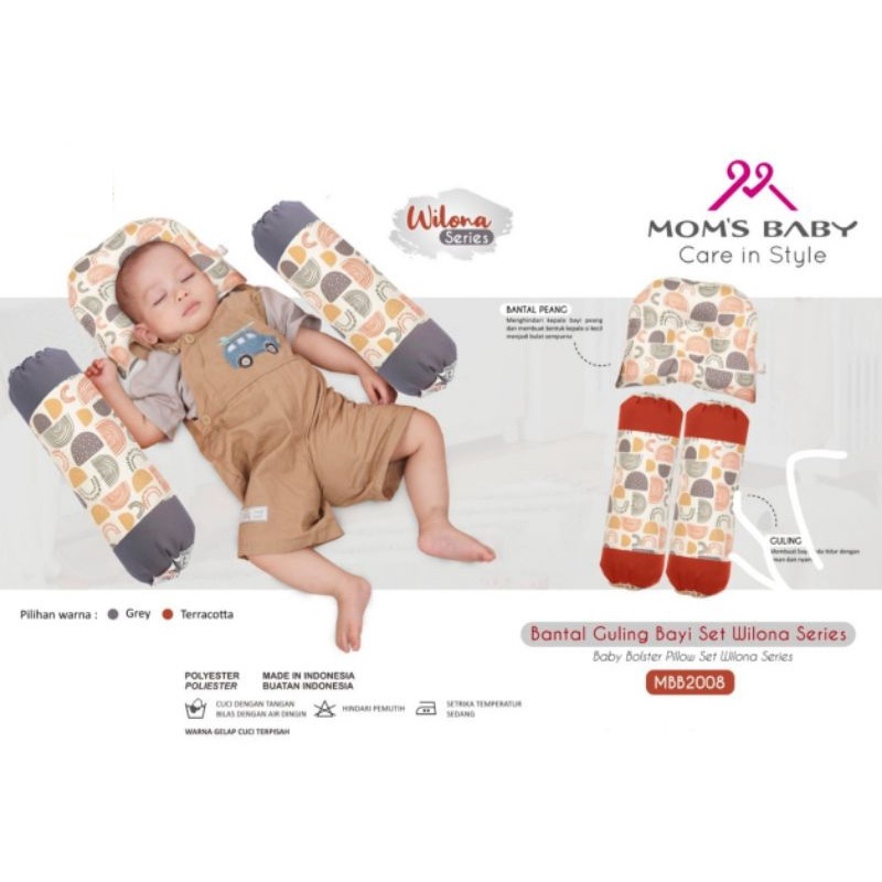 Moms Baby Bantal Guling Set