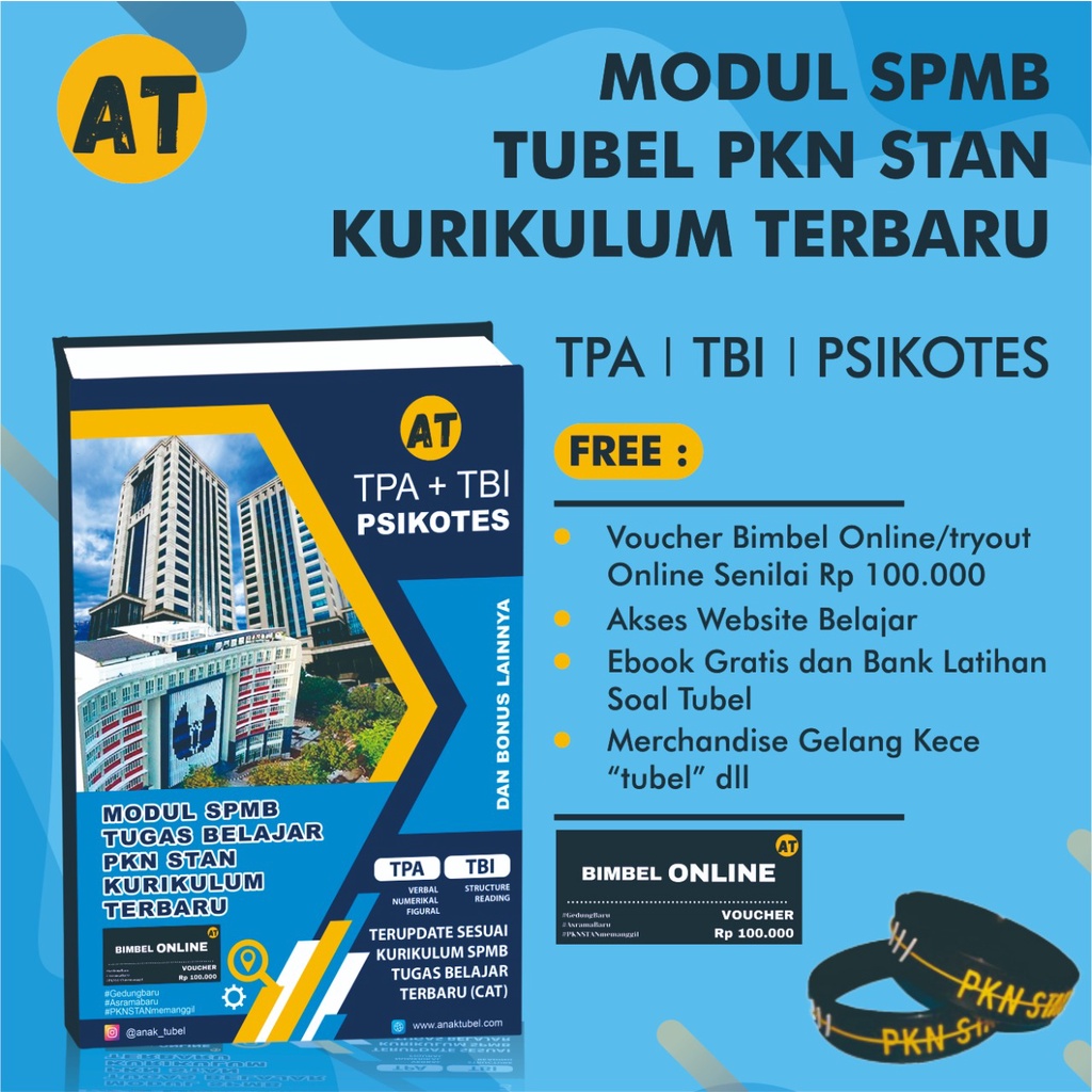 Modul SPMB Tugas Belajar PKN STAN (Kurikulum Terbaru)