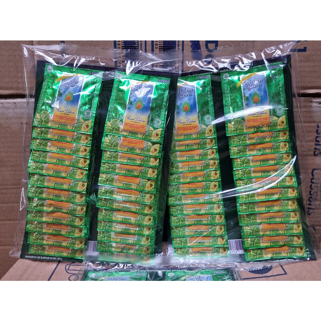 Jual Adem Sari Sachet Isi Per Renceng Shopee Indonesia