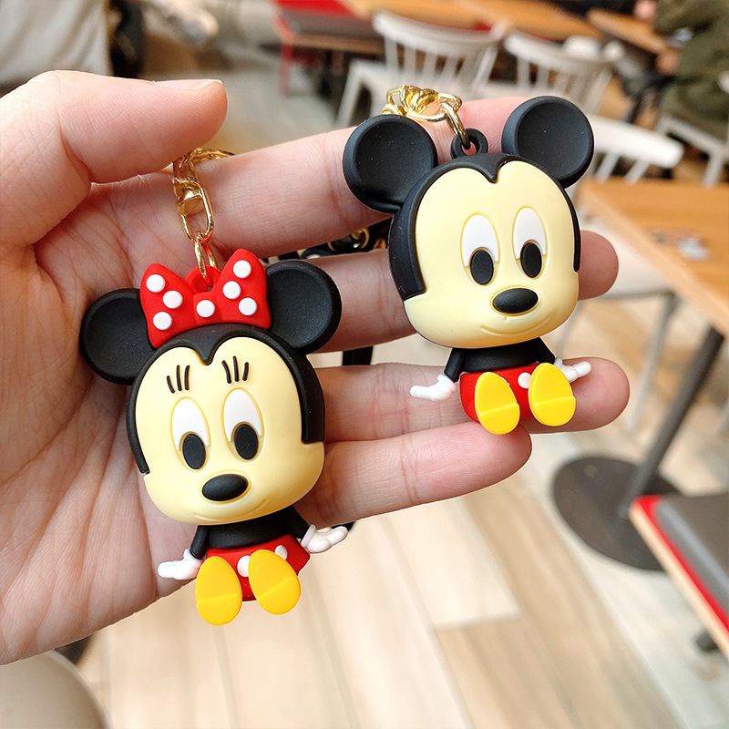 Gantungan Kunci lucu unik Disny Micky Minnie Mouse karakter Tiger winnie the pooh DY