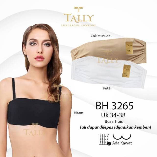 JH Bra Tally Busa Tipis Ada Kawat Tally 3265 Termurah