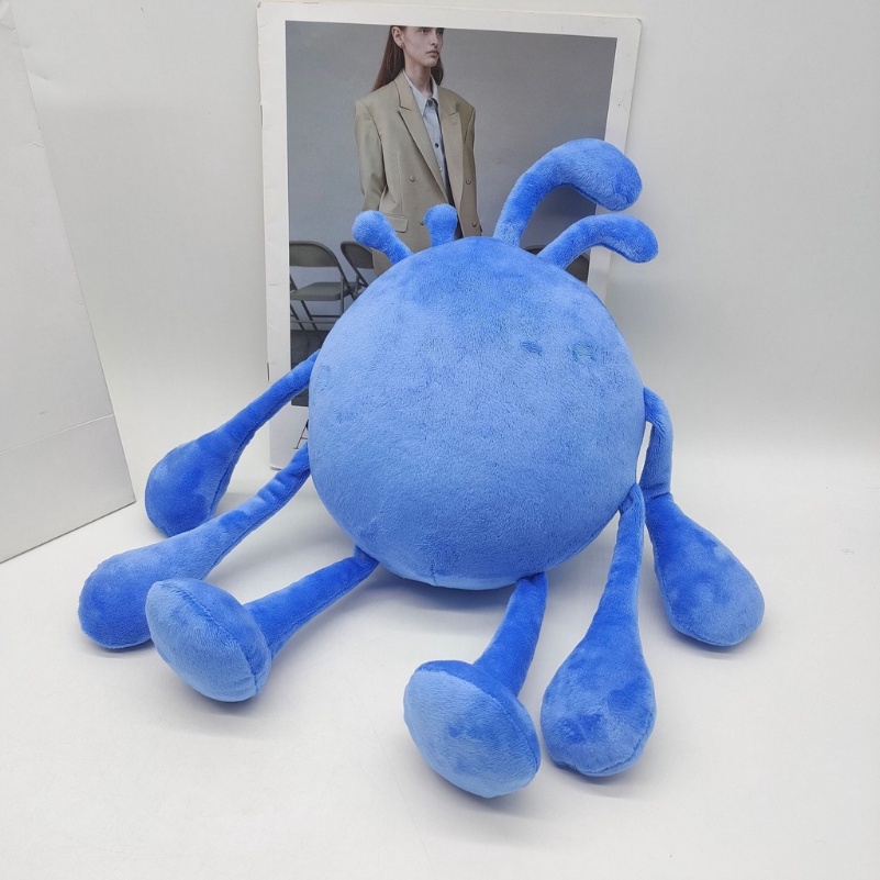 Boneka Plush Karakter Kartun Animasi Strange World Monster Biru Ukuran 38cm Untuk Hadiah Natal Anak