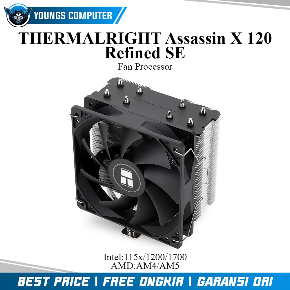 CPU COOLER THERMALRIGHT Assassin X 120 Refined SE (Intel/AMD)