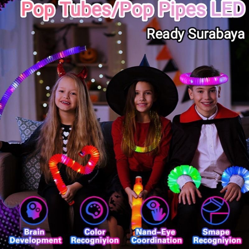 Pop Tubes Pop Pipes LED Selang Lampu