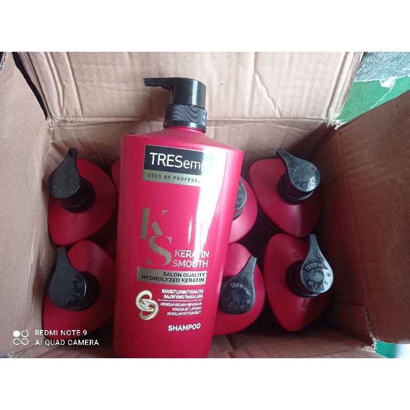 Jual Tresemme Shampo Keratin Smooth 850ml Shopee Indonesia 