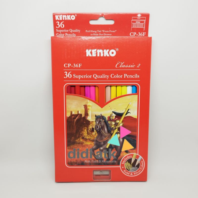 

Pensil Warna Kenko 36 Colors Bonus Rautan