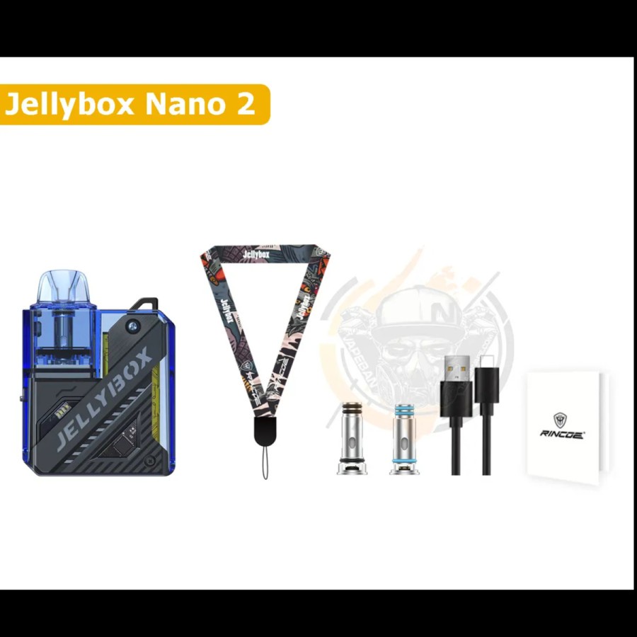 JELLYBOX NANO V2 JELLY BOX NANO 2 V2 AUTHENTIC BU RINCOE