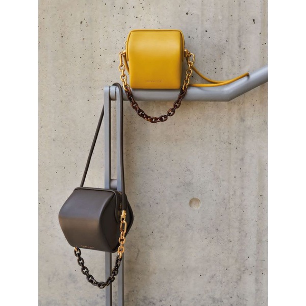 CK Ridley Chain-Link Boxy Bag