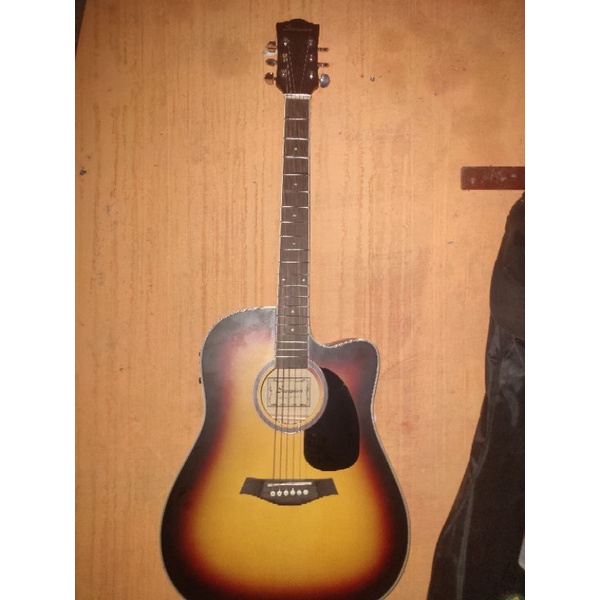 gitar akustik elektrik Scorpion