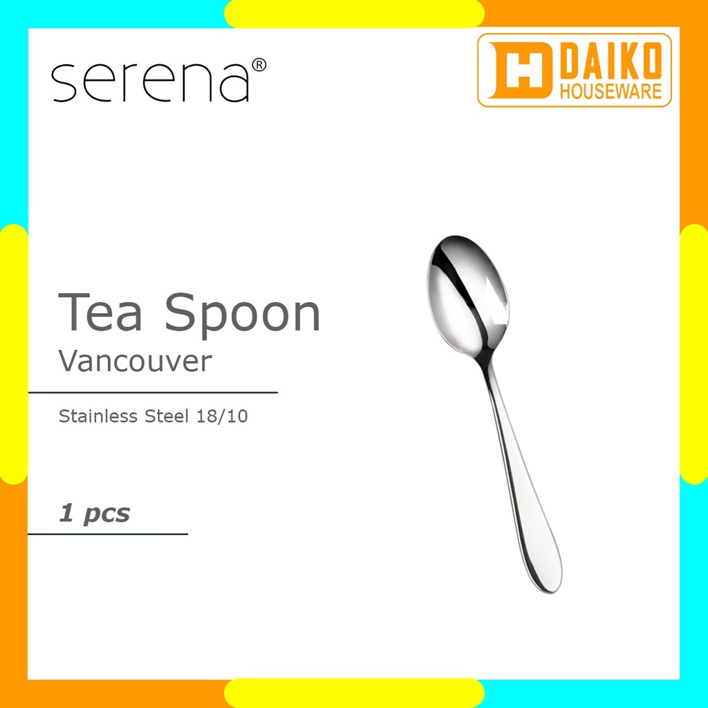 Sendok Teh Serena Vancouver - Tea Spoon Stainless Steel