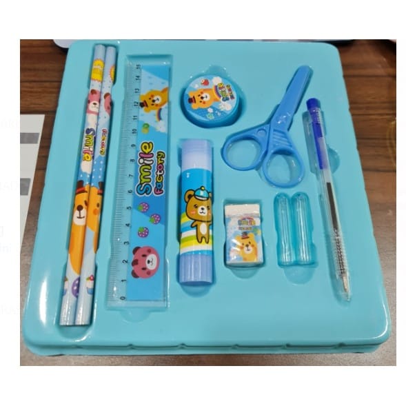 

{DS} Pensil Set 9 in 1 Alat tulis set Kartun Paket Set Alat Tullis Anak Sekolah Souvenir Alat Tulis Sekolah