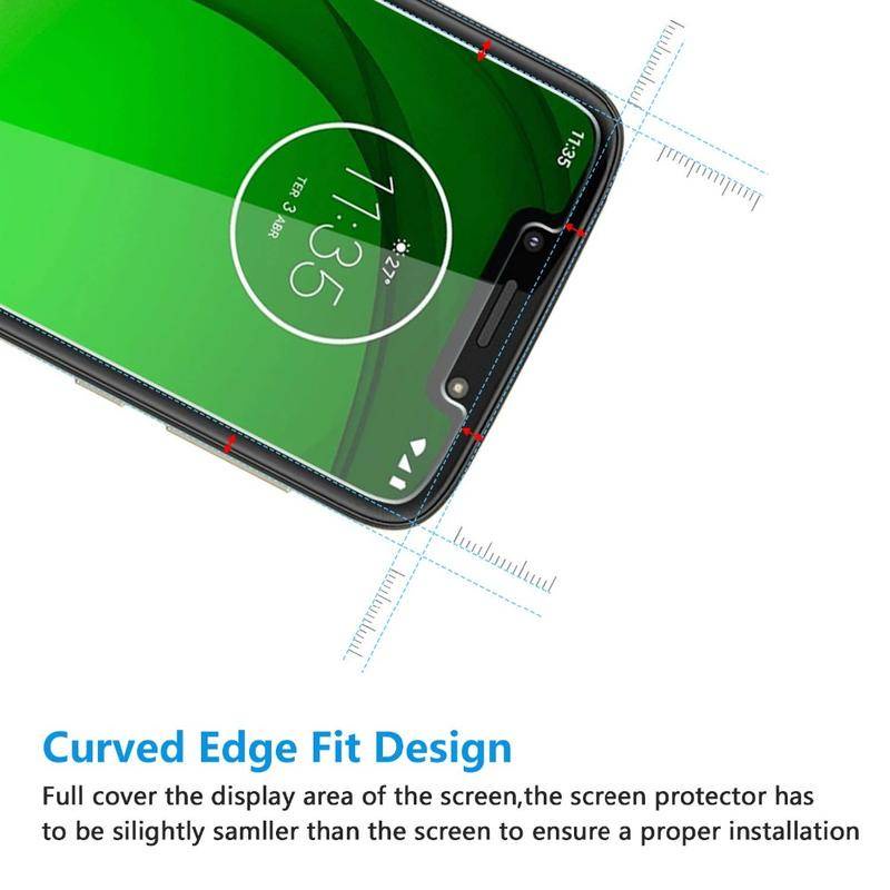 Pelindung Layar Tempered Glass 9H Untuk Motorola Moto E5 E4 E6 G6 G7 Plus Play Power